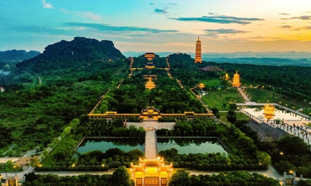 Tour Bái Đính - Tràng An - Hoa Lư - Tuyệt Tình Cốc - Hang Múa - 2N1Đ