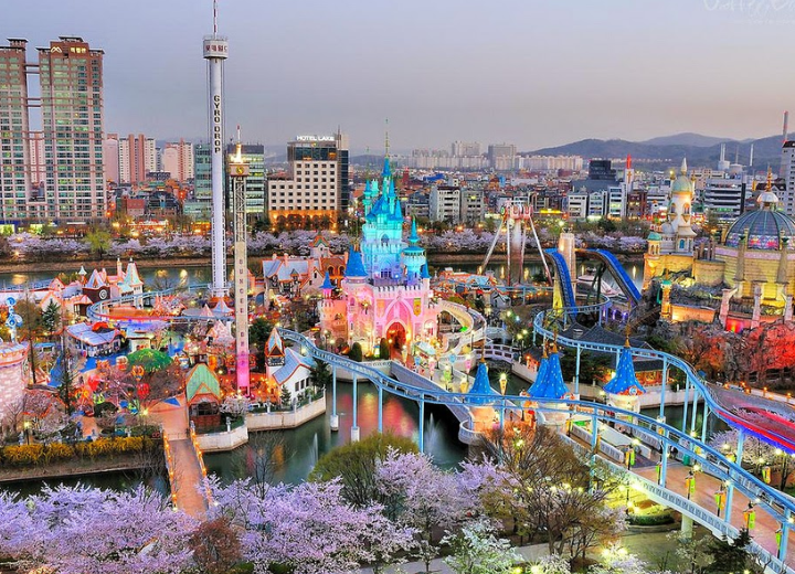 Tour Seoul - Nami - Trượt Tuyết - Lotte World 5N4Đ